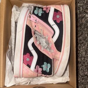 Vans Kids Sk8-Hi Reissue Side Zip - Glitter Multi